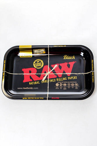Raw Small size Rolling tray Tray ONE Black
