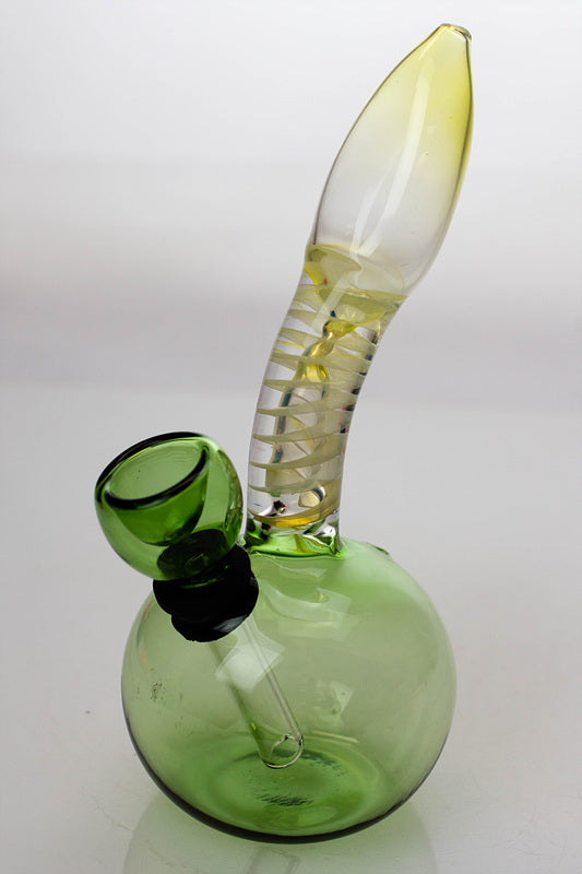 5.5" changing color glass water bong Glass Bong ONE Type C