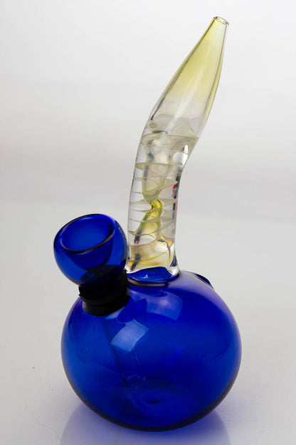 5.5" changing color glass water bong Glass Bong ONE Type D