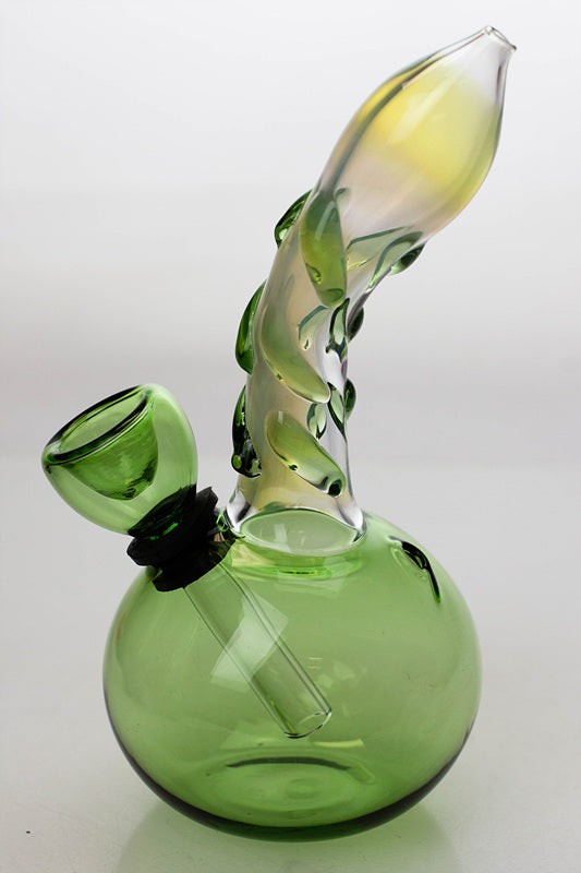 5.5" changing color glass water bong Glass Bong ONE