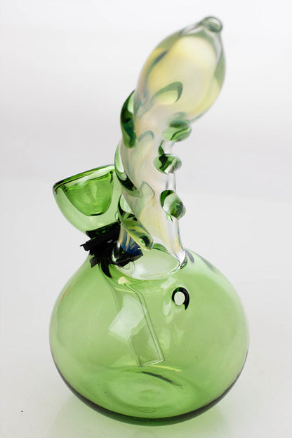 5.5" changing color glass water bong Glass Bong ONE