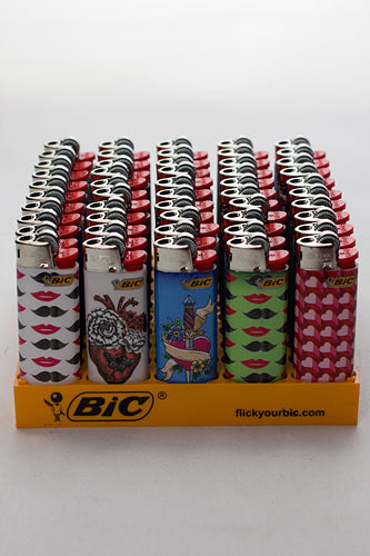 Bic Mini lighter - Display of 50 Lighter ONE Heart