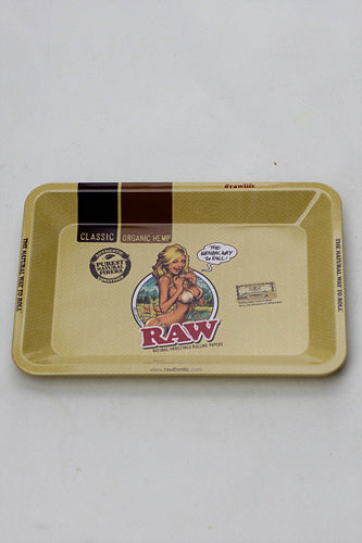 Raw Mini size Rolling tray Tray ONE Girl