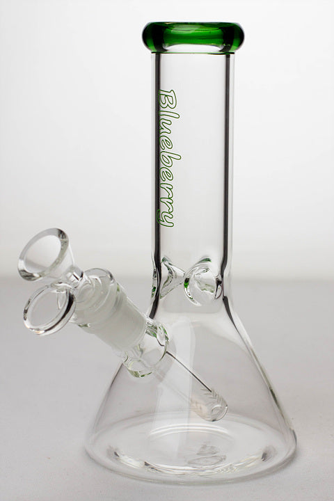 8" Blueberry glass beaker water bong ( N8040 ) Glass Bong ONE Green