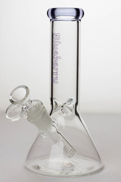 8" Blueberry glass beaker water bong ( N8040 ) Glass Bong ONE Purple