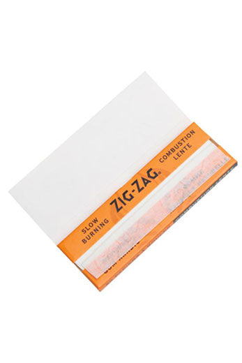 ZIG-ZAG Slow burning Orange Papers 1 1/4 - 25 packs 1 - 1/4" Size ONE