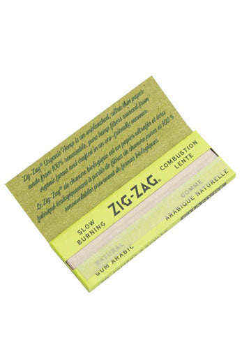 Zig Zag Organic Hemp Papers 1 1/4 - 25 packs 1 - 1/4" Size ONE