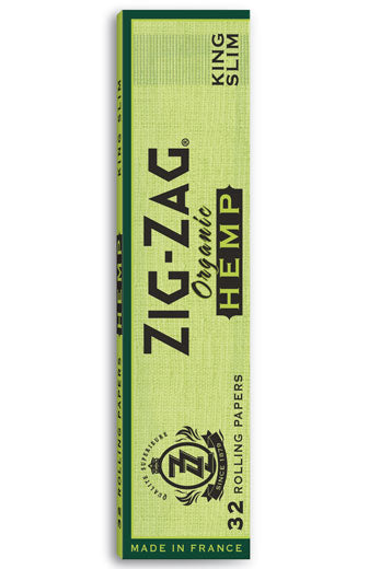 Zig Zag Hemp King Slim Papers - 25 packs King Size ONE
