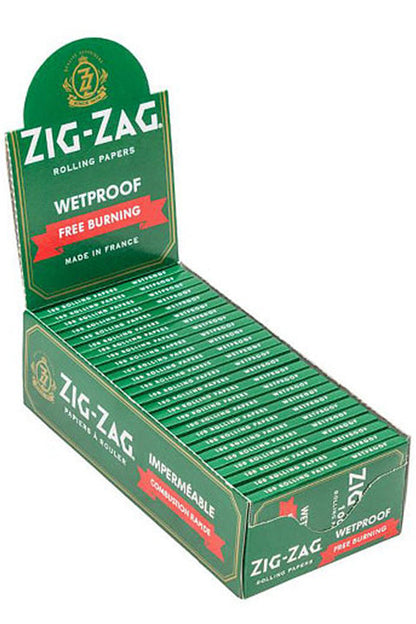 Zig Zag Free burning Wetproof Kutcorners Single Wide Size ONE