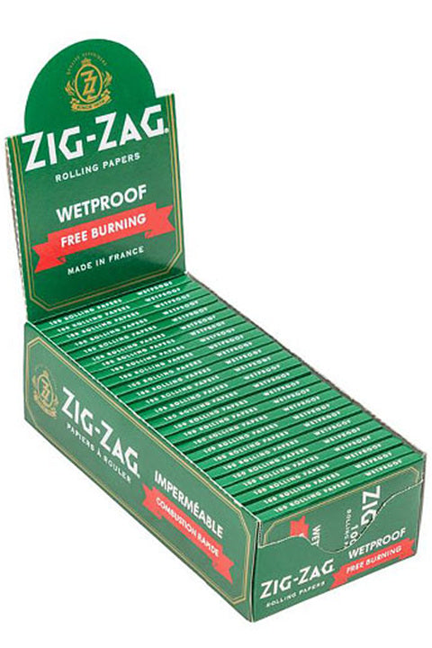 Zig Zag Free burning Wetproof Kutcorners - 25 packs Single Wide Size ONE