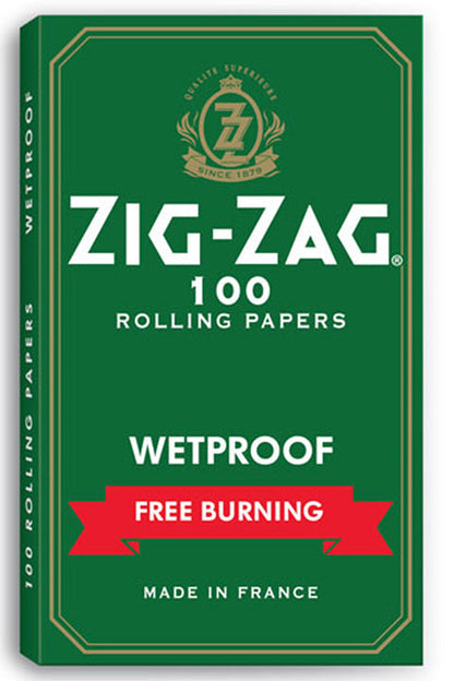 Zig Zag Free burning Wetproof Kutcorners Single Wide Size ONE