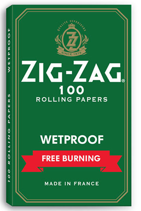 Zig Zag Free burning Wetproof Kutcorners Single Wide Size ONE