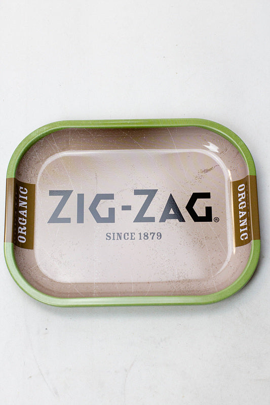Zig Zag Mini Metal Rolling tray Tray ONE Organic