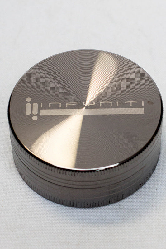Infyniti 2 parts metal herb grinder ( GR5623 ) Regular Grinder ONE Black Nickle