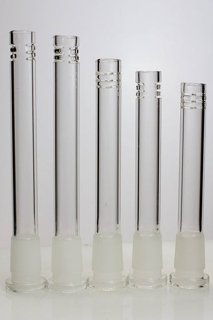 Glass open ended 6 slits downstem Downstem · Bowlstem ONE