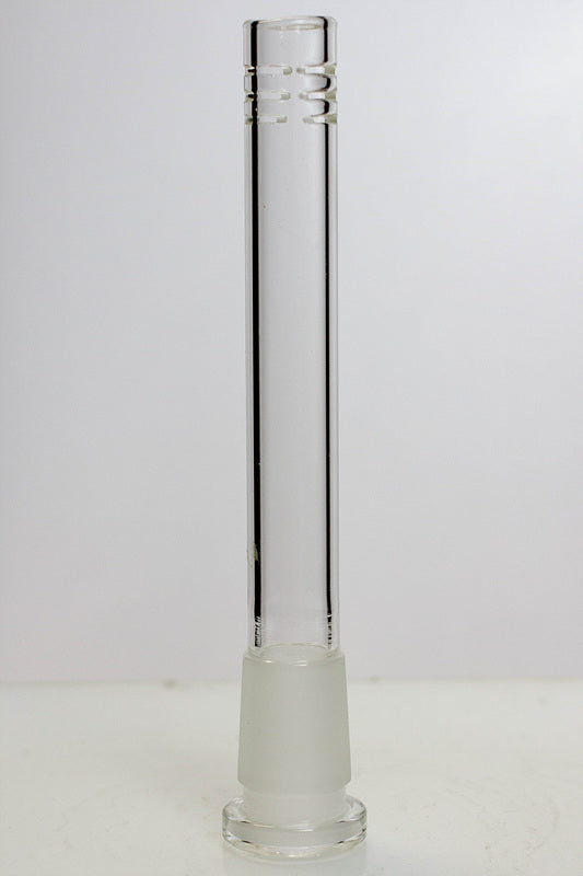 Glass open ended 6 slits downstem Downstem · Bowlstem ONE