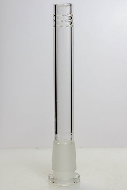 Glass open ended 6 slits downstem Downstem · Bowlstem ONE