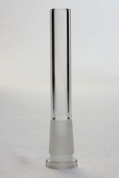 Glass open ended popper downstem Downstem · Bowlstem ONE 4 inches