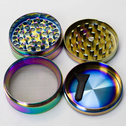 Infyniti | 4 parts rainbow herb grinder [GR7554AS4] Regular Grinder ONE