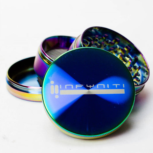 Infyniti | 4 parts rainbow herb grinder [GR7554AS4] Regular Grinder ONE