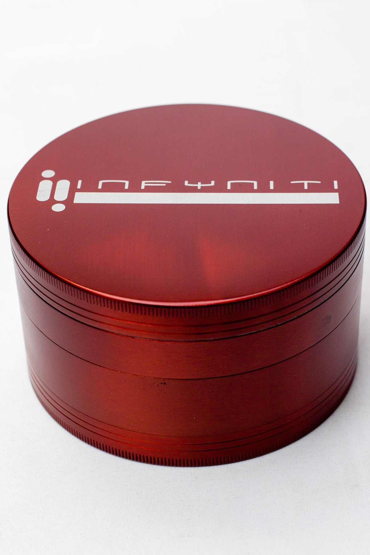 Infyniti 4 parts GIANT herb grinder ( GR1064 ) Regular Grinder ONE Red
