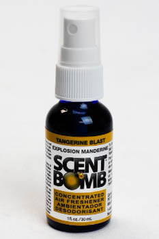 Scent Bomb air fresheners #2 - display of 20 Odour Eliminator Spray ONE