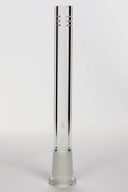 Glass open ended 6 slits downstem Downstem · Bowlstem ONE 6 inches