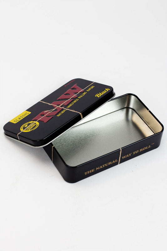 RAW Metal Tin Box Case ONE