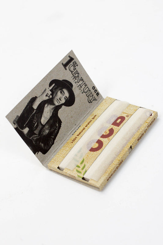 OCB Organic Hemp Double Wide - 25 packs Single Wide Size ONE