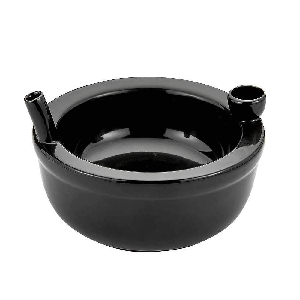 NOVELTY ROAST & TOAST CEREAL BOWL - BLACK COLOR Mug Pipe Roast and Toast Gifts