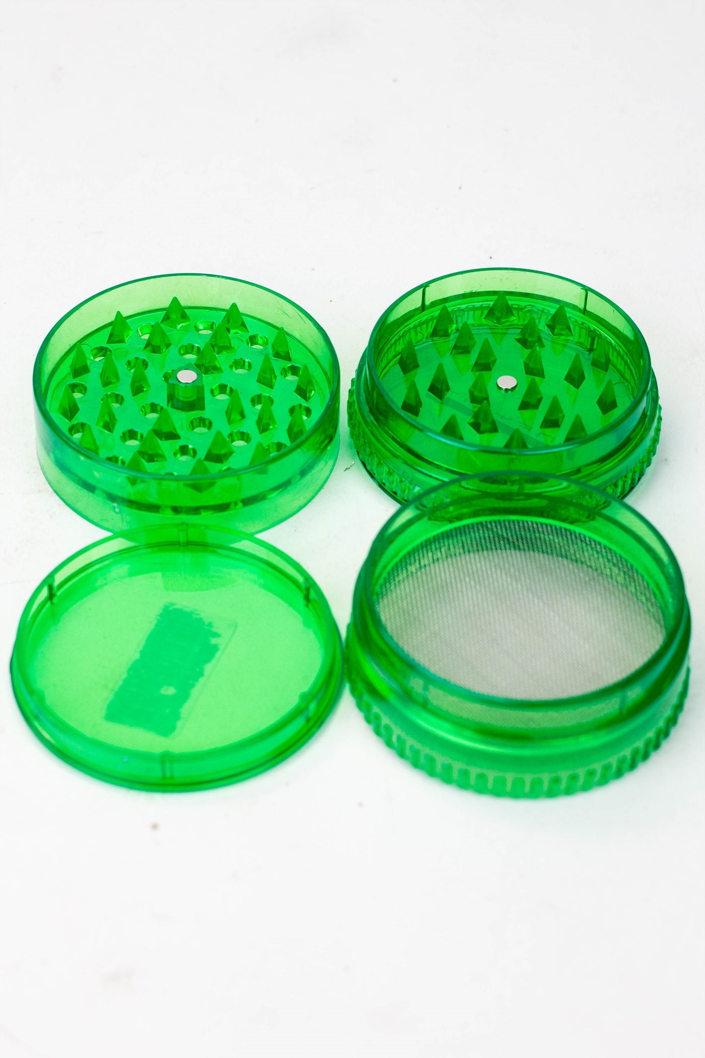 Infyniti 5 parts plastic grinder Box of 6 ( GR6048 ) Display Pack ONE