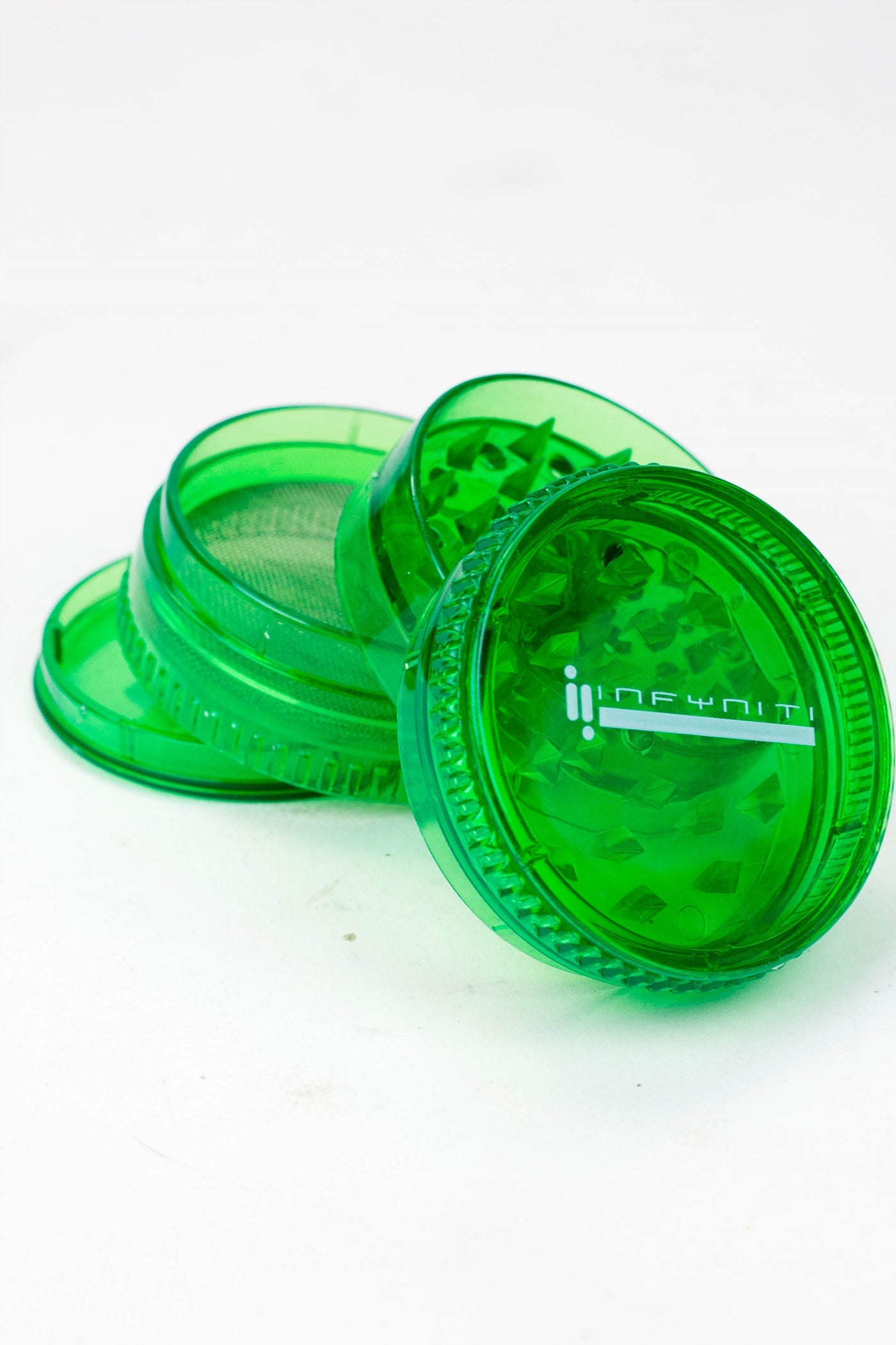 Infyniti 5 parts plastic grinder Box of 6 ( GR6048 ) Display Pack ONE