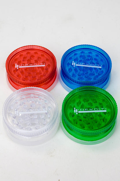 Infyniti 3 parts plastic grinder Box of 12 ( GR6024 ) Display Pack ONE