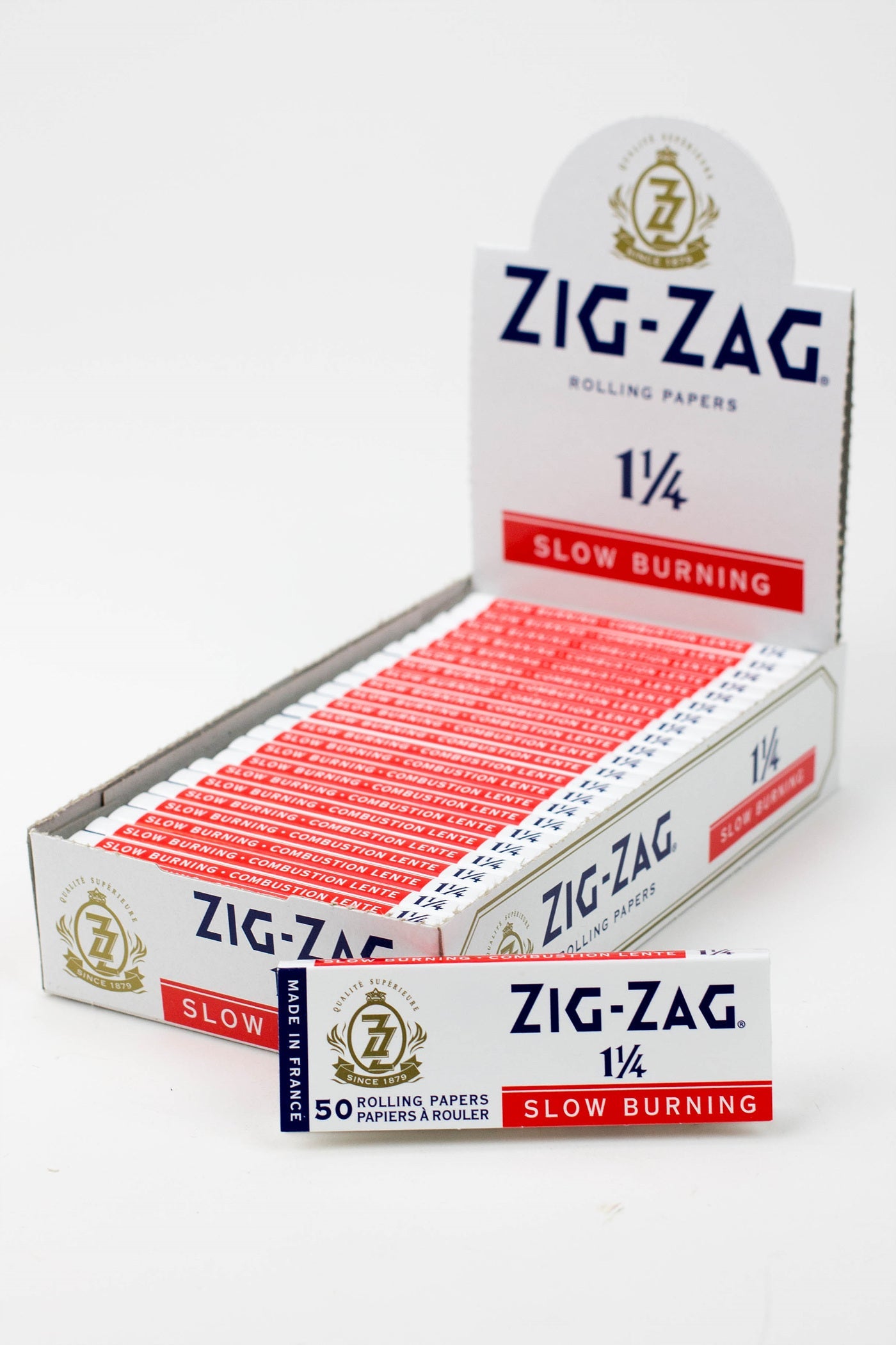 Zig-Zag White 1 1/4 Papers pack of 2 1 - 1/4" Size ONE