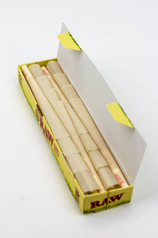 RAW ORGANIC PRE-ROLLED CONE KS – 32 Pre-rolled Cone (Display Pack) ONE