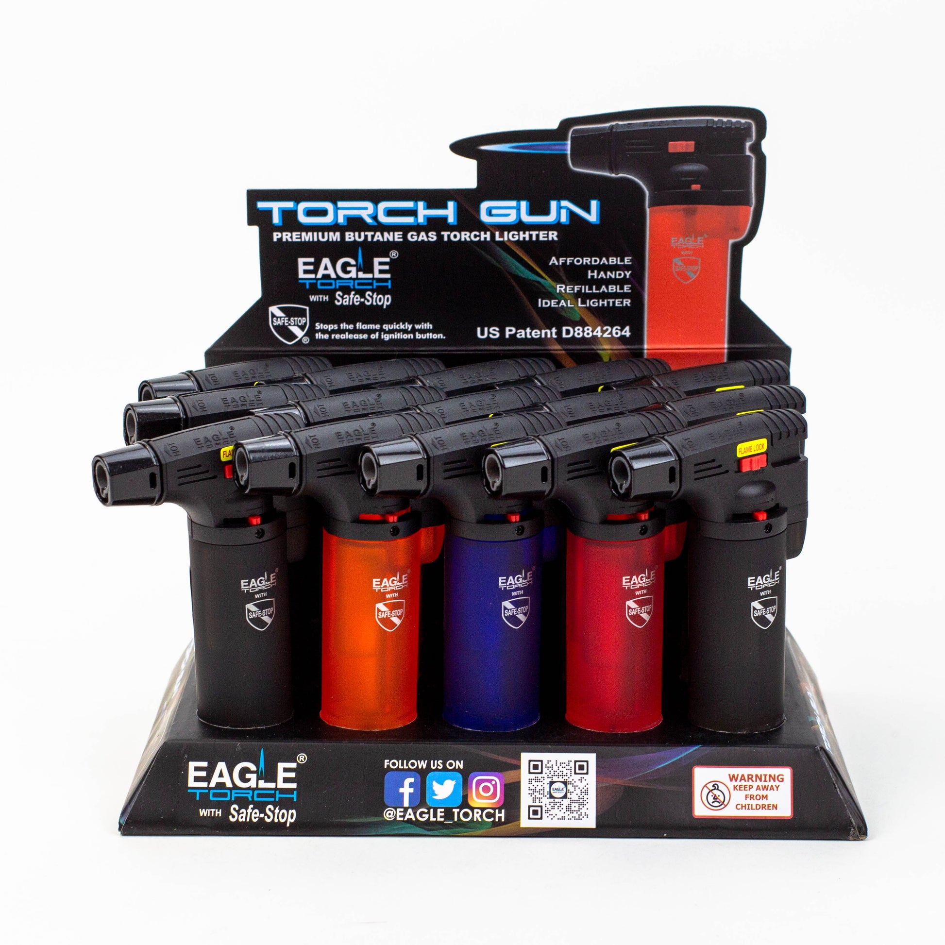 Eagle Torch | Torch gun lighter Box of 15 [PT101U] Torch BB Canada
