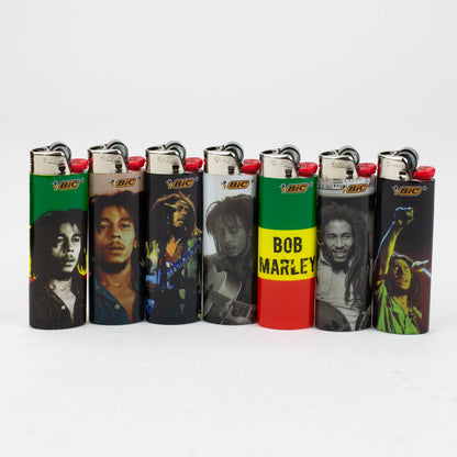 Bic Regular Lighter [Bob Marley] - Display of 50 Lighter ONE