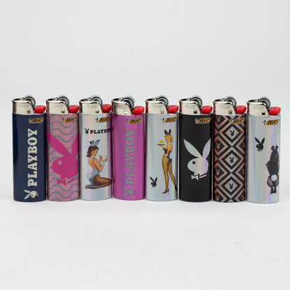 Bic Regular Lighter [Playboy] - Display of 50 Lighter ONE