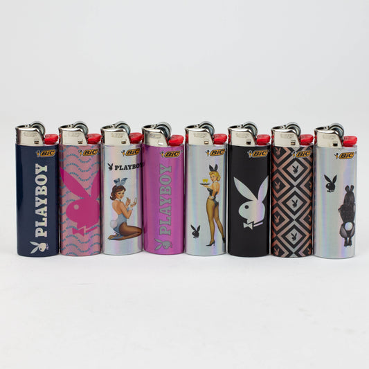Bic Regular Lighter [Playboy] - Display of 50 Lighter ONE