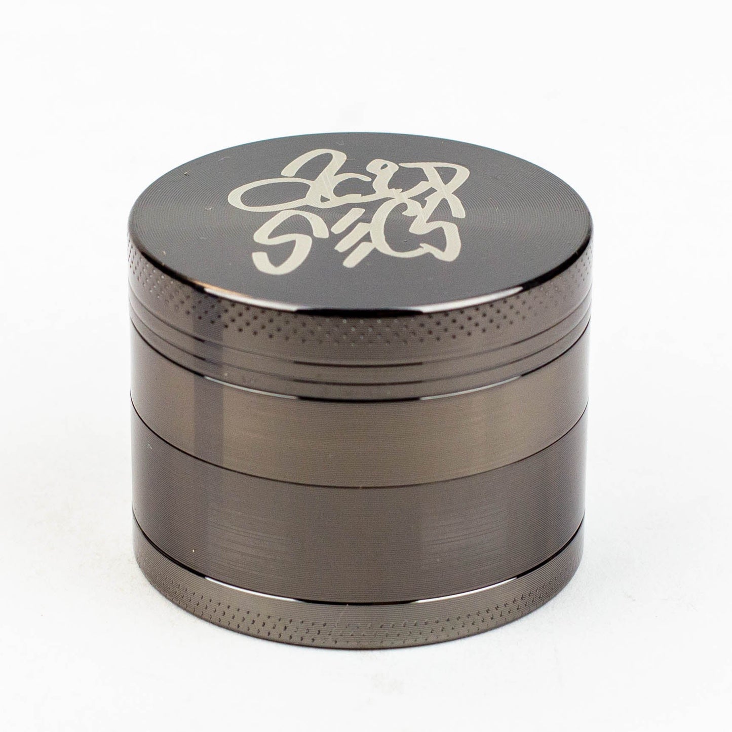 Acid Secs 4 parts metal herb grinder Regular Grinder Acid Secs Productions Inc. Gun Metal