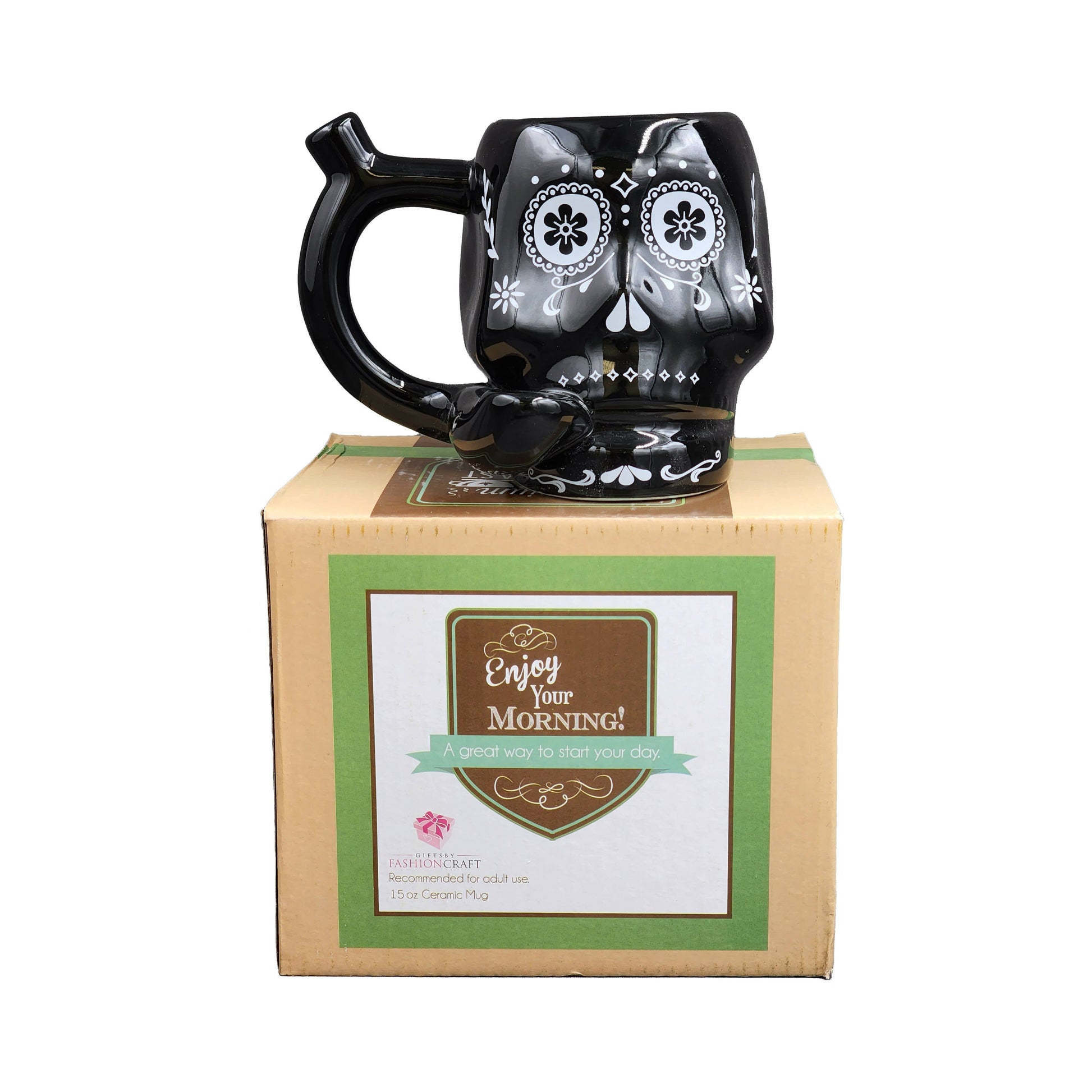 SKULL ROAST & TOAST MUG Mug Pipe Roast and Toast Gifts