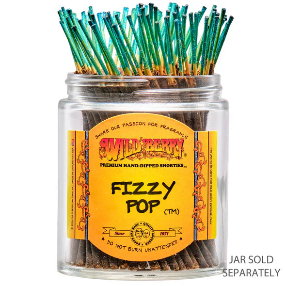 WILD BERRY | 4" Incense Shorties - 100ct Incense LEHIGH WHOLESALE FIZZY POP