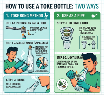 Puffin's Puffers™ 9" Toke Bottle