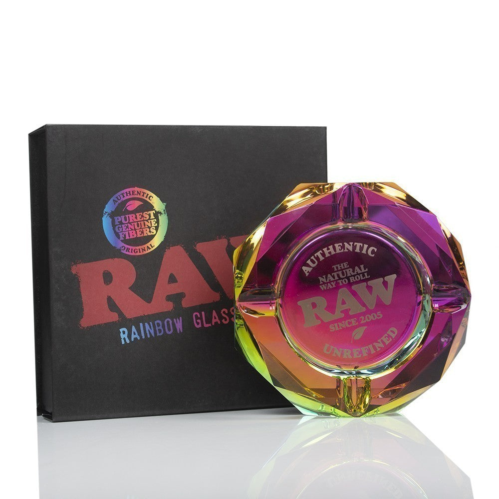 RAW | Prism Glass Ashtray Glass Ashtray ONE