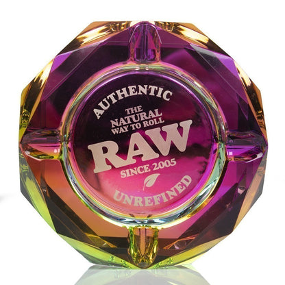 RAW | Prism Glass Ashtray Glass Ashtray ONE Rainbow