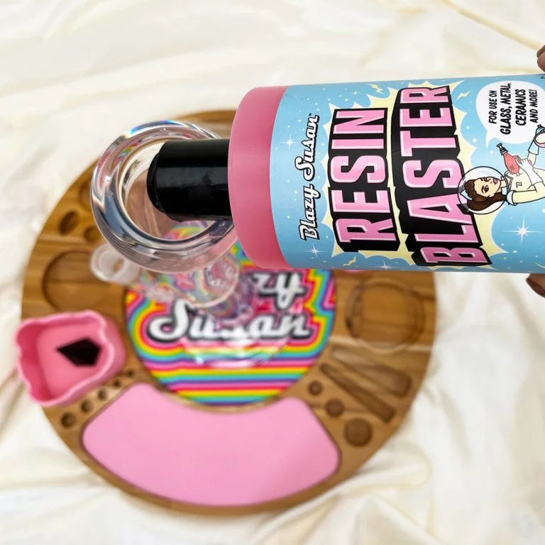 Blazy Susan | Resin Blaster Glass Cleaner Cleaner Smoking Cat Distribution
