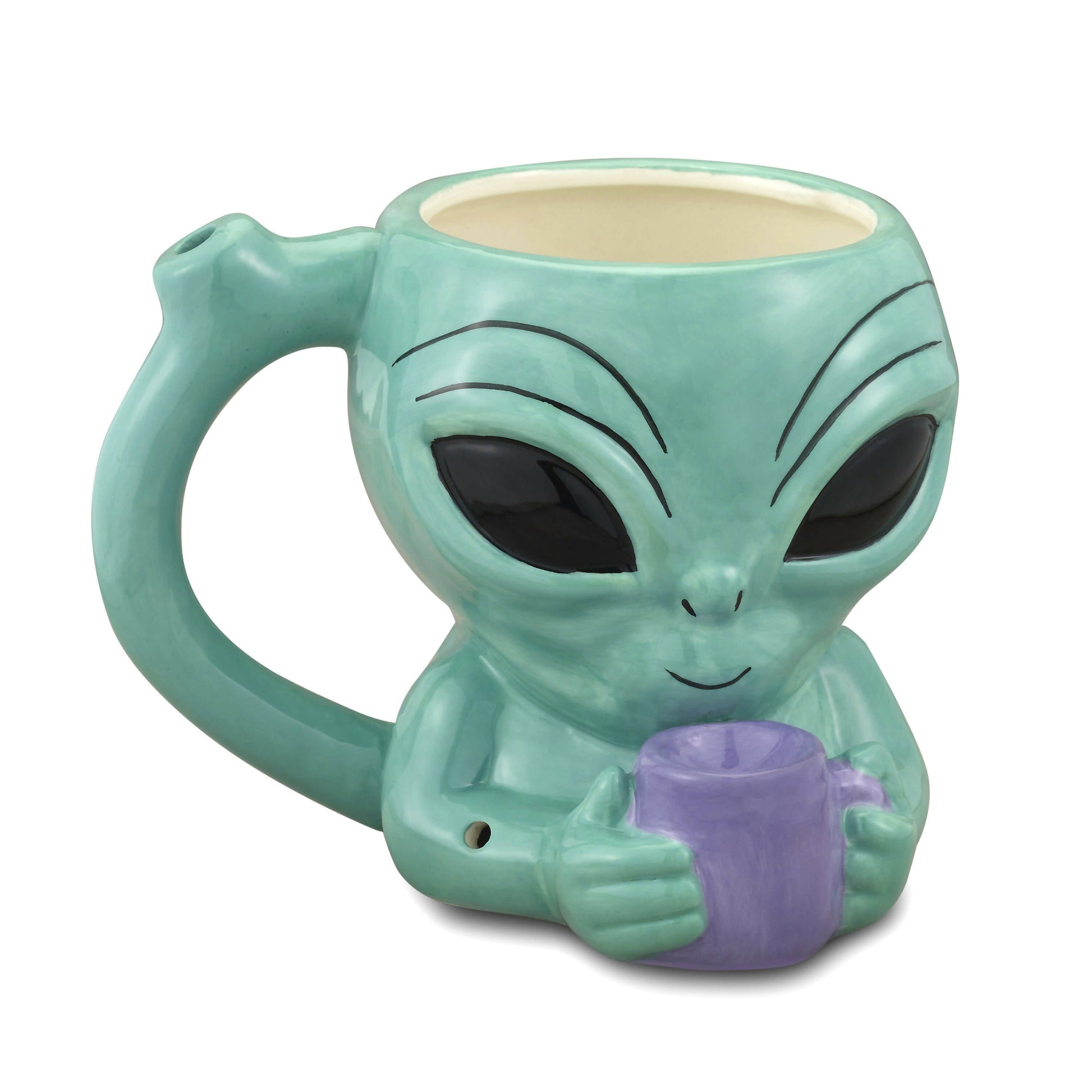 Alien Pipe Mug Mug Pipe Roast and Toast Gifts