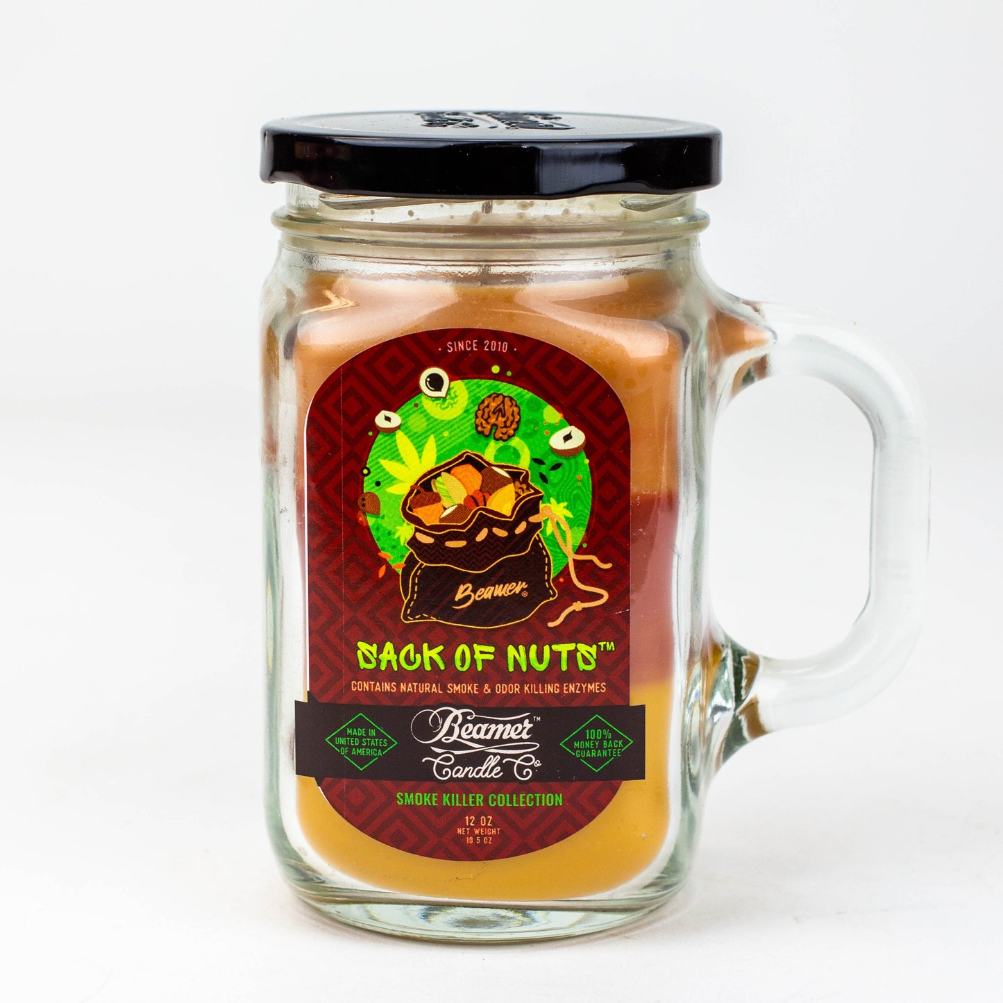 Beamer Candle Co.| Ultra Premium Jar Smoke killer collection candle Candle ONE Sack of nuts