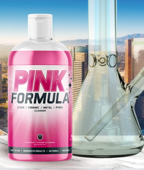 Pink Formula | 16oz Reusable glass and pipe cleaner Cleaner ONE