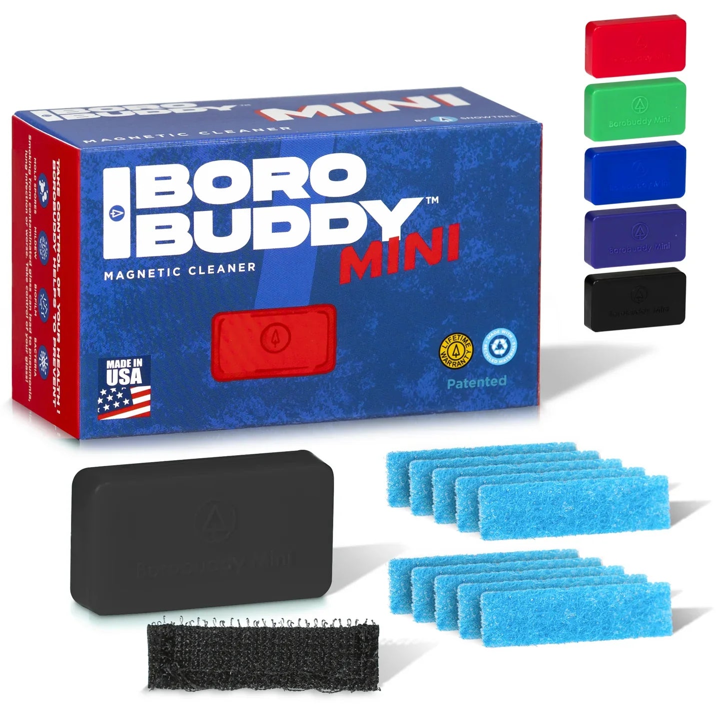 Snowtree | BoroBuddy™ Magnetic Cleaner-Mini Brush ONE Midnight